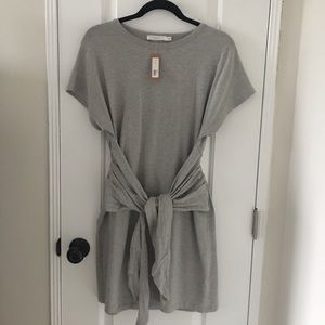 Waist-Tie T-Shirt Dress